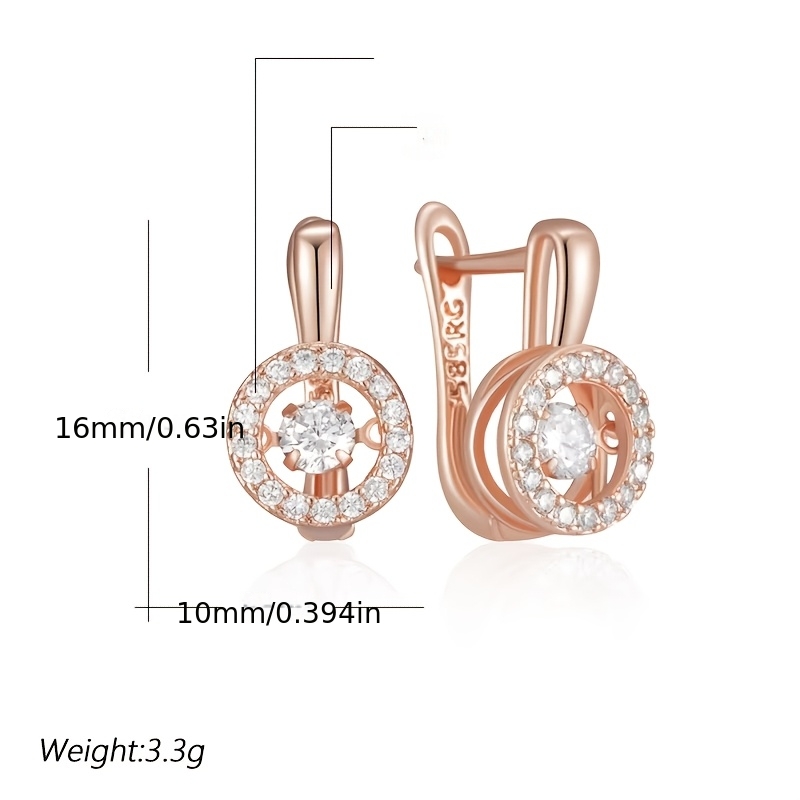 Women's Elegant Double-Layered Hollow-Out Hoop Earrings